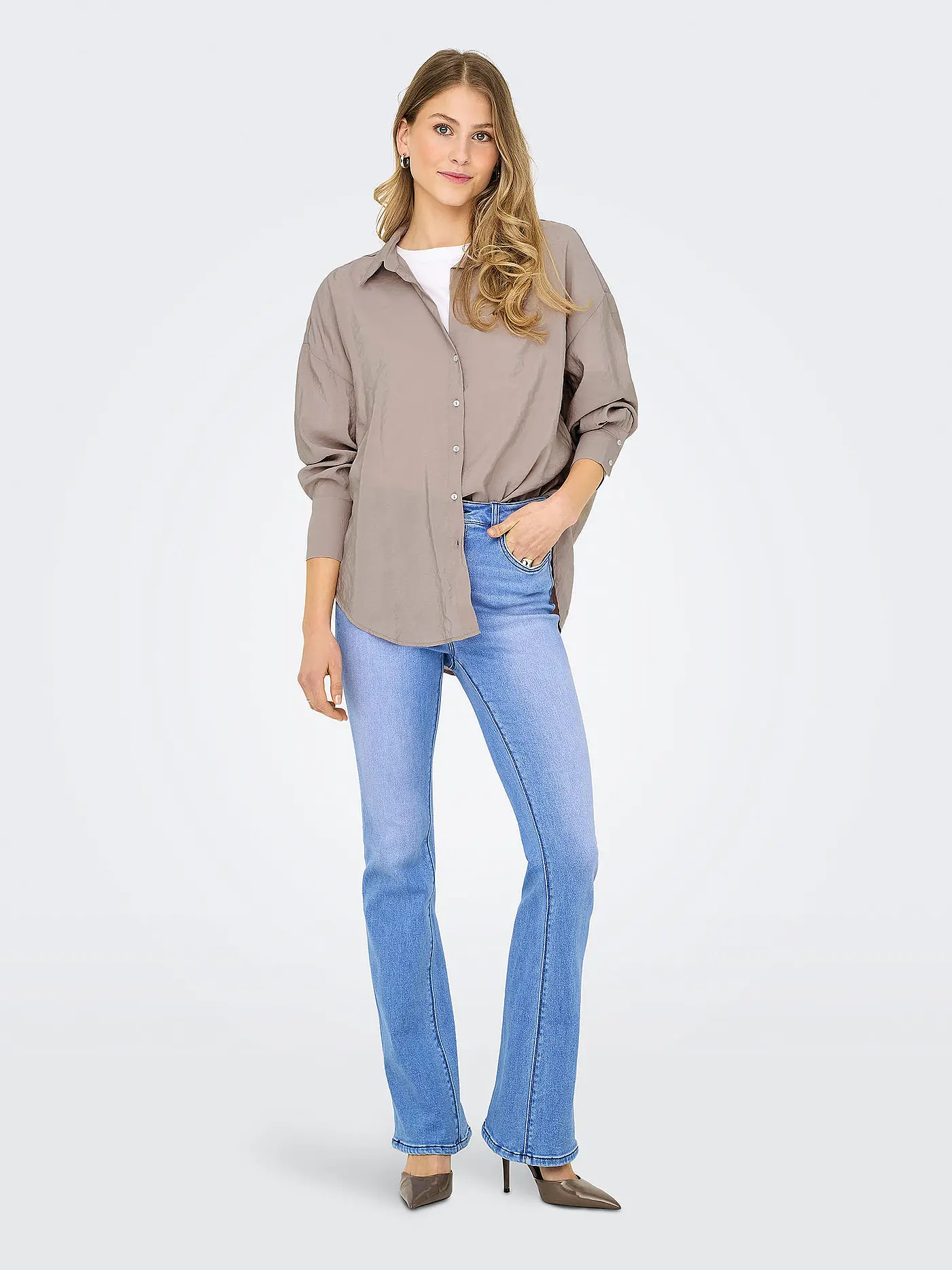 ONLY | Bluse ONLZAZIMA | camel